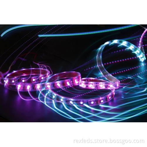 840lm Flexible Led Strip Lighting For Indoor Decoration, 5050 Rgb Smd Led Strip Light With Full Color